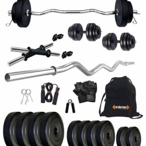 Dumbbell & Gym Gloves Combo – Complete Strength Kit